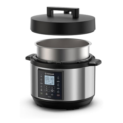 وعاء ذكي NUTRICOOK 2 Plus 1500 واط 9.5 لتر من الفولاذ المقاوم للصدأ مع هدية مجانية