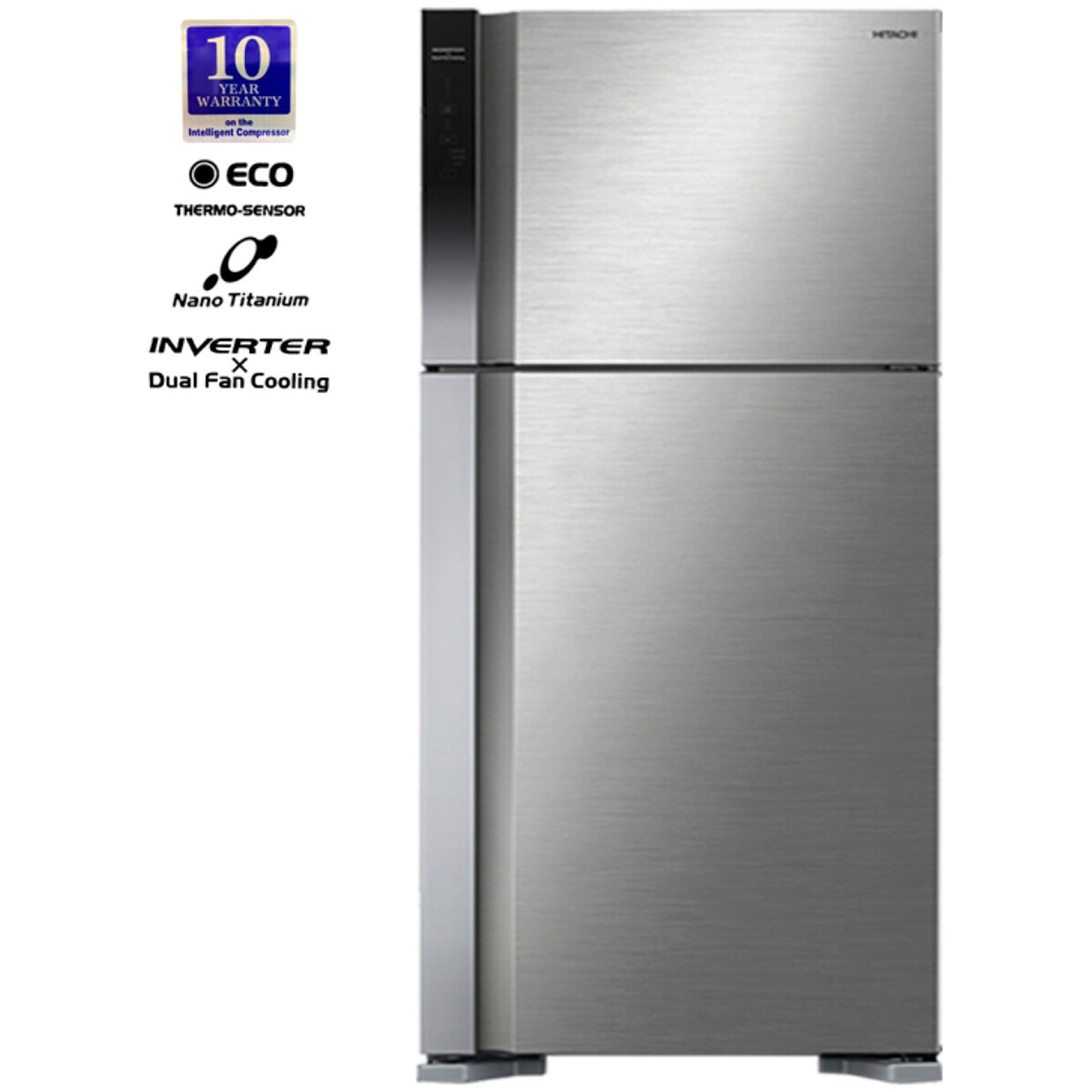 Hitachi refrigerator steel (HRTN8565DF-BSL)