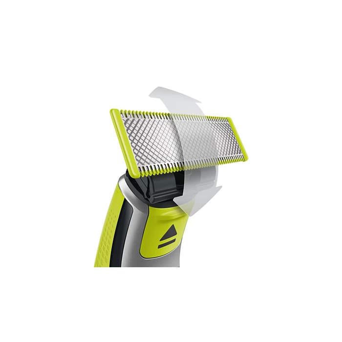 Philips QP210/51 OneBlade Replacement Blade for Face – Compatible with All OneBlade Handles, Stainless Steel, Long-Lasting up to 4 Months