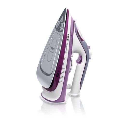 Braun TexStyle 5-2700 Watts, 300ml Water Capacity, FreeGlide 3D Technology, Auto Off Steam Iron SI 5037 Violet