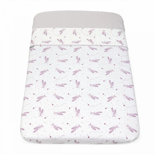 Chicco Next2Me Pink Ballet Crib Sheet Set – 2 Pieces