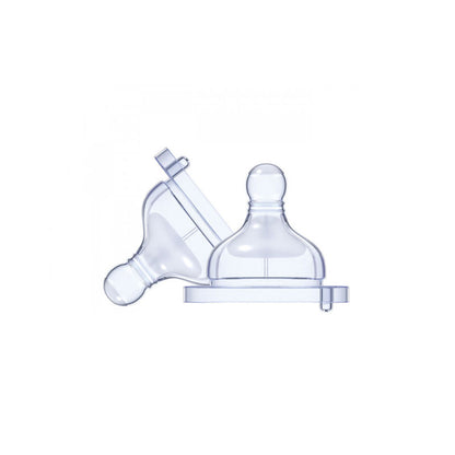 Chicco WB Teat 0m+ – Soft, Anti-Colic Baby Bottle Nipple for Newborns
