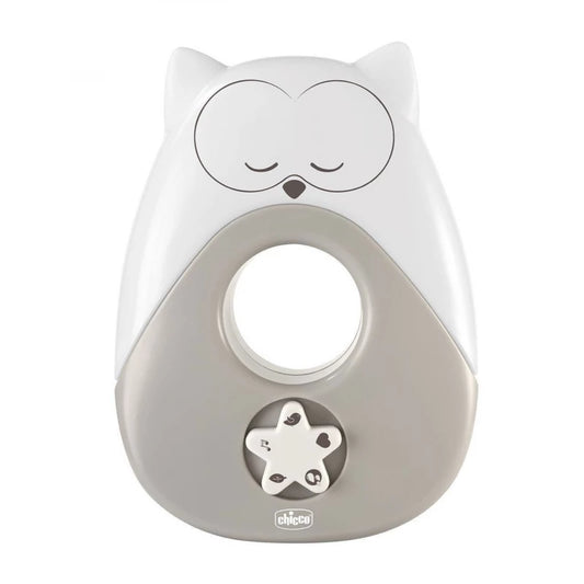 Chicco Magic Owl Baby Night Light with Multicolored Soothing Lights and Melodies Portable