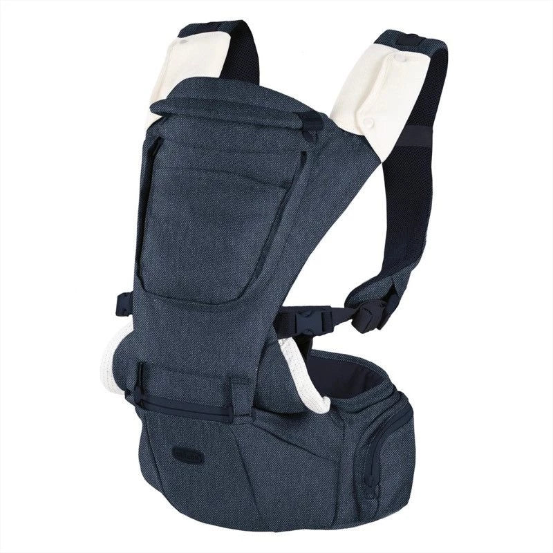 Chicco Hip Seat Baby Carrier Denim 2 in 1