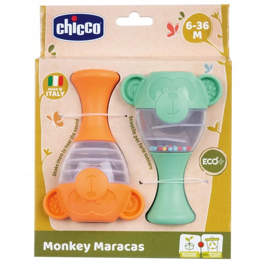 Chicco Toy Eco+ Monkeys Maracas