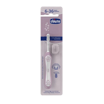 Chicco Toothbrush First Teeth Lilac 6-36m