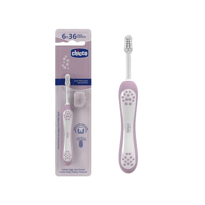 Chicco Toothbrush First Teeth Lilac 6-36m