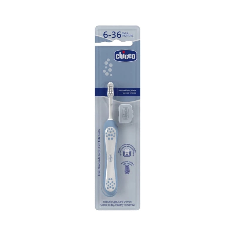 Chicco Toothbrush First Teeth Indigo 6-36m