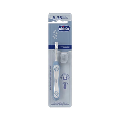 Chicco Toothbrush First Teeth Indigo 6-36m