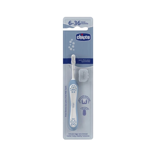 Chicco Toothbrush First Teeth Indigo 6-36m