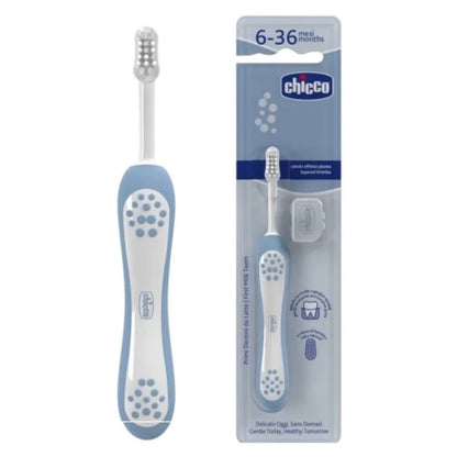 Chicco Toothbrush First Teeth Indigo 6-36m