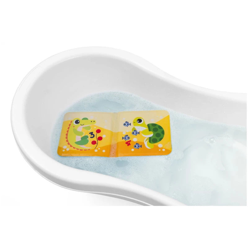 Chicco 123 Bath Book for Babies, Interactive Learning Toy, Water-Activated Colors