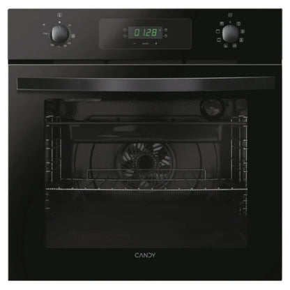 Candy FIDCN615/1 Built In Electric Multifunctional Single Oven, Fan Oven, 70 Litre capacity, 8 functions, enamel interior, Aquactiva steam cleaning, 60cm [Energy Class A+]