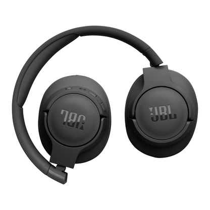 JBL Tune 720BT - Wireless Over-Ear Headphones with JBL Pure Bass Sound, Bluetooth 5.3, Up to 76H Battery Life and Speed Charge, Lightweight, Comfortable and Foldable Design (Black)