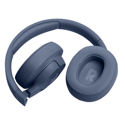 JBL Tune 720BT - Wireless Over-Ear Headphones with JBL Pure Bass Sound, Bluetooth 5.3, Up to 76H Battery Life and Speed Charge, Lightweight, Comfortable and Foldable Design (Blue)