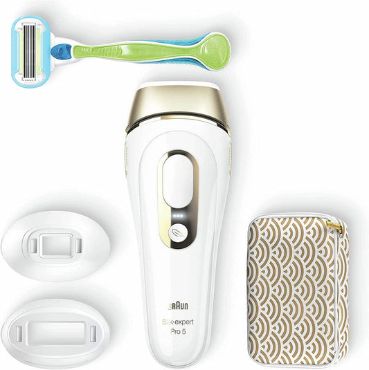 Braun PL5237 Silk-expert Pro 5 Epilator, 4 Pieces - White
