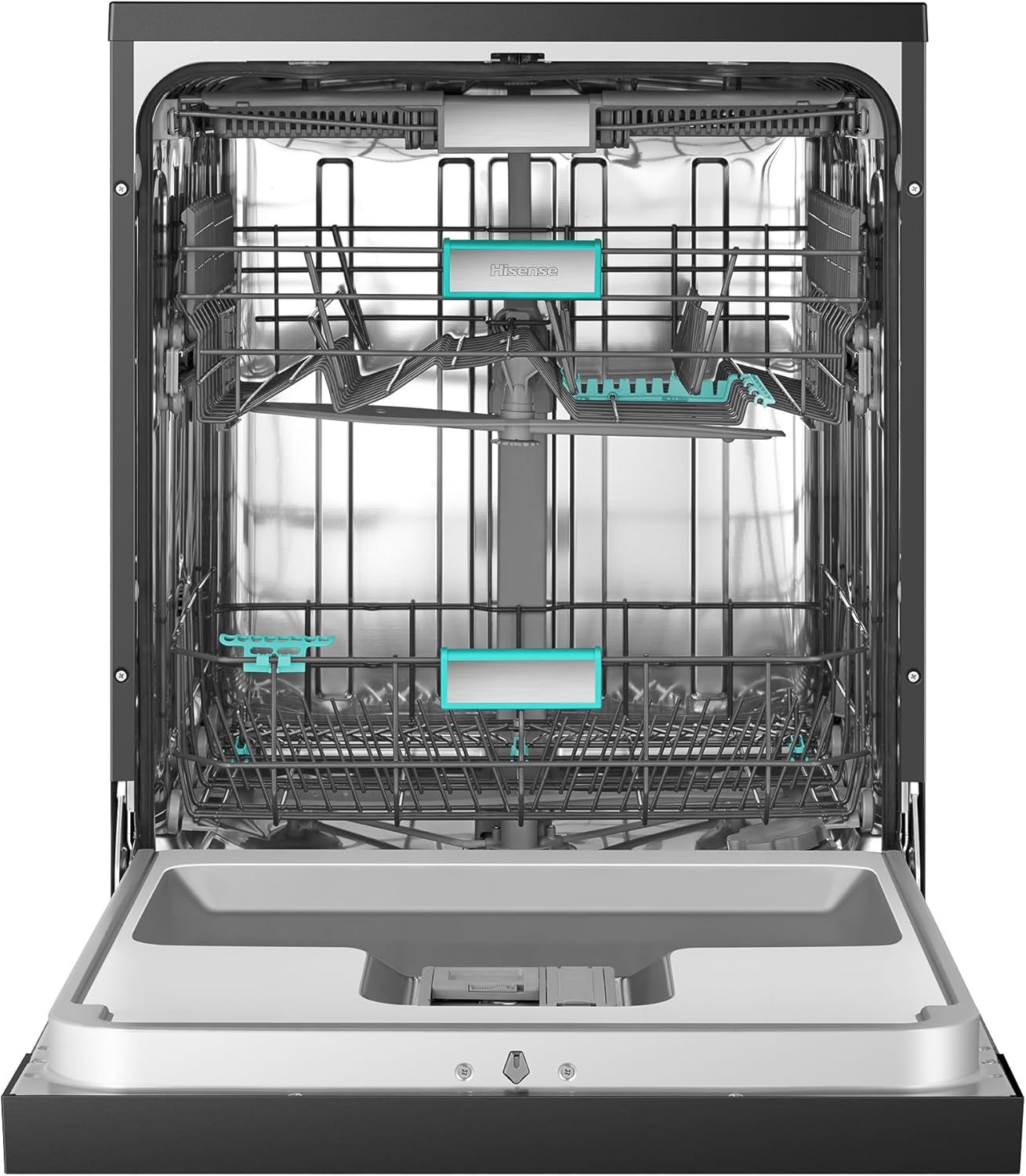 Hisense Dishwasher 16 Place Settings WIFI Connectivity Smart Dry Three Level Wash Start Delay Child Lock Inverter Technology HS673C90BME