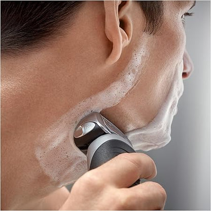 Braun Series 7 7893s Wet & Dry Shaver with Travel Pouch - Silver