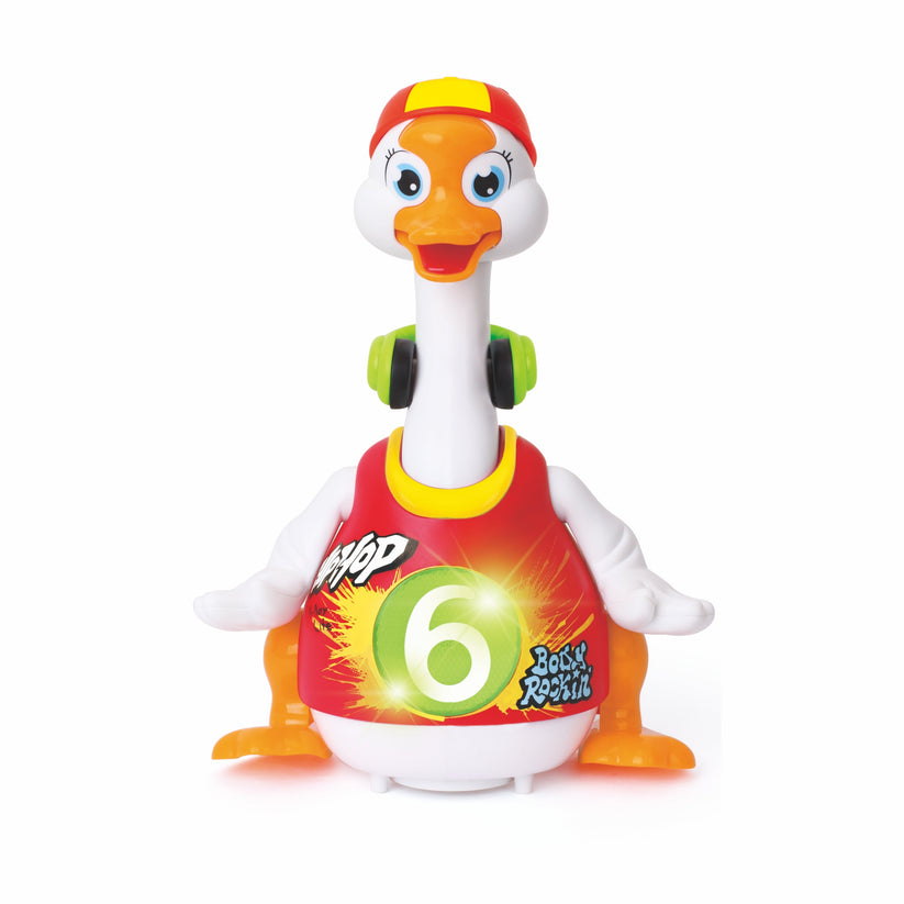 HOLA – Dancing Baby Waddling Goose (Red)