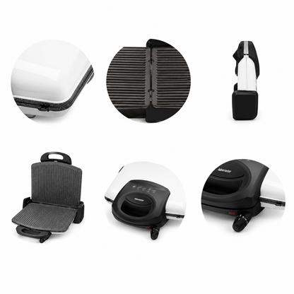Goldmaster Electric Grill 1750W - White - GM-7449SB