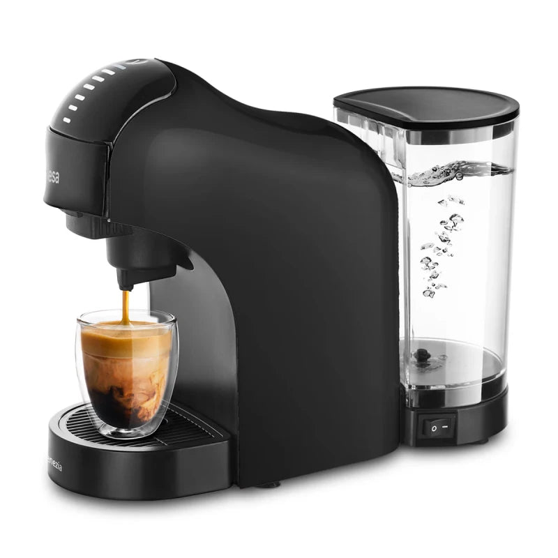 Ufesa Venezia Multi-Capsule Coffee Machine – Compatible with Dolce Gusto, Nespresso, and Ground Coffee