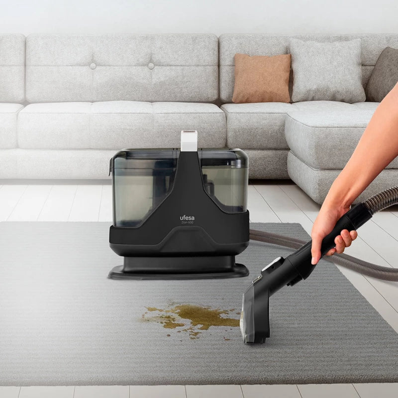 Ufesa Zion 600 Upholstery Vacuum Cleaner – 600W Powerful Handheld Cleaner for Sofas, Carpets, and Upholstery
