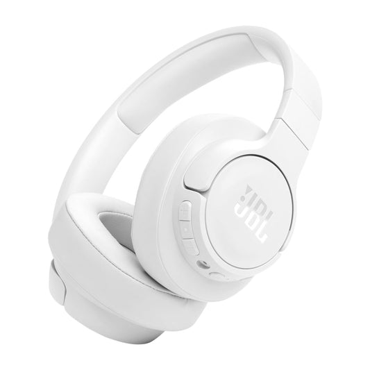JBL Tune 770NC - Adaptive Noise Cancelling with Smart Ambient Wireless Over-Ear Headphones, Bluetooth 5.3, Up to 70H Battery Life with Speed Charge, Lightweight, Comfortable & Foldable Design (White)