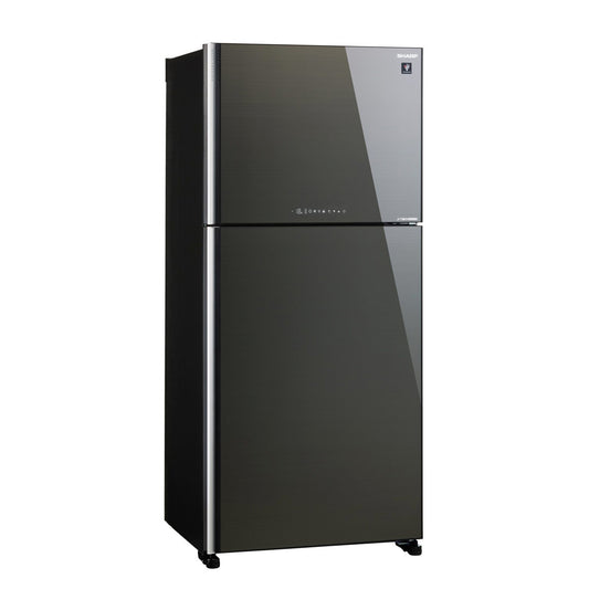 SHARP J-Tech Inverter Refrigerator 637 L Glass Dark Silver (SJ-GT820G-DS1)