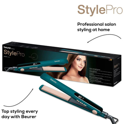 Beurer HS 50 Ocean Hair Straightener Keratin Ceramic Coating