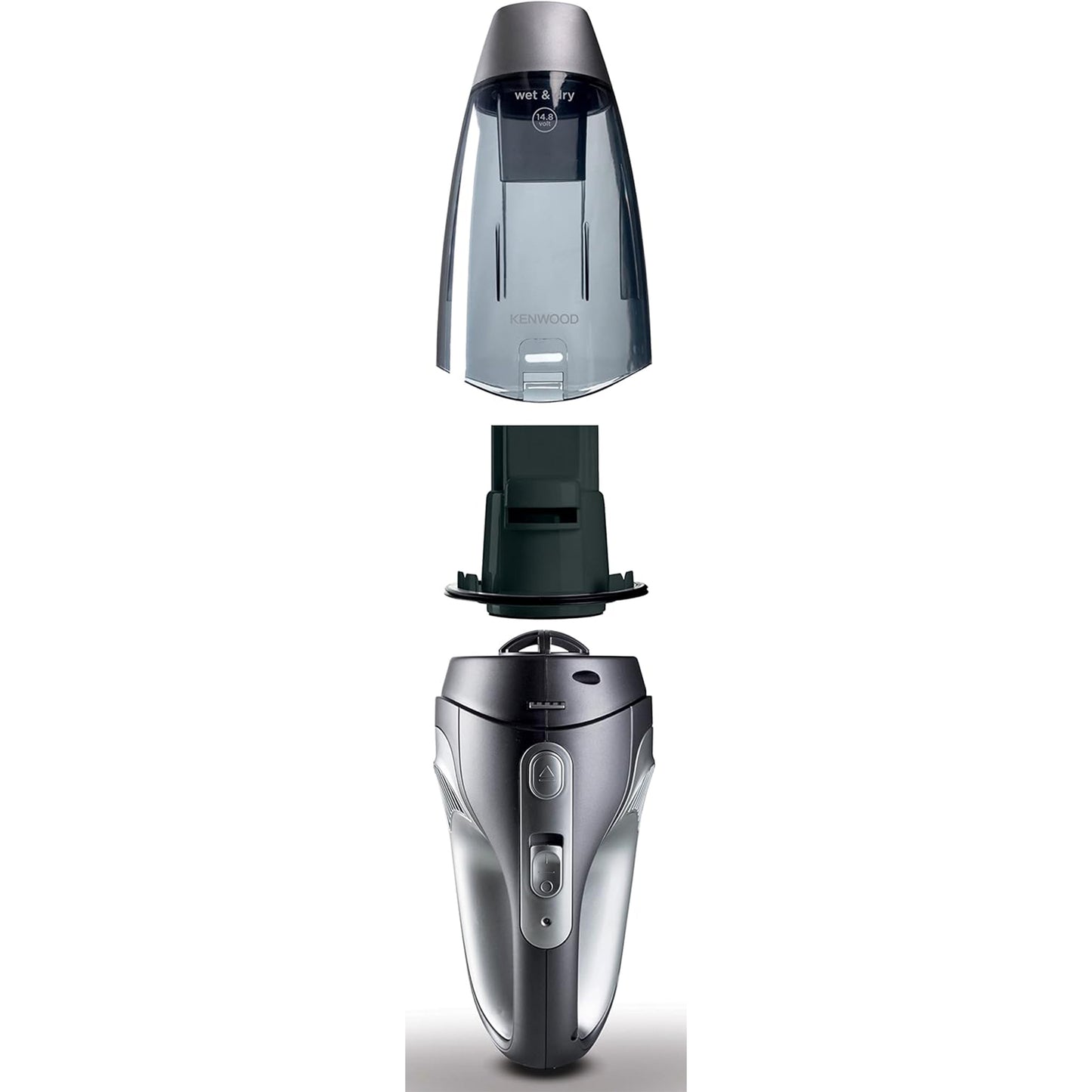Kenwood Wet And Dry Hand Vacuum Silver (HVP19.000SI)