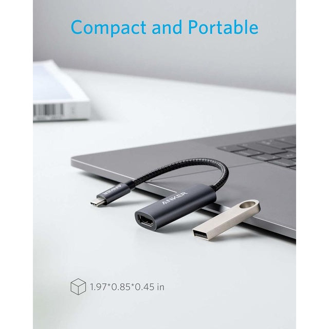 Anker USB-C To HDMI Cable, Gray, A8312HA1