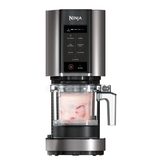 Ninja CREAMi Ice Cream Maker & Frozen Dessert Maker with 3 Tubs (NC300UK)