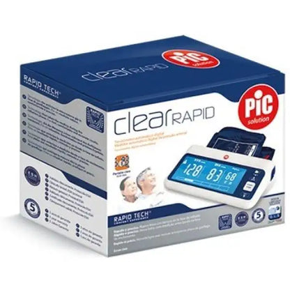 PIC SOLUTION Clear Rapid – Automatic Digital Blood Pressure Monitor