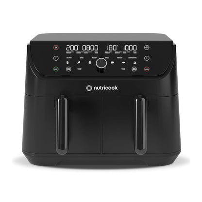 Nutricook Air Fryer Duo 2, 8.5L Independently Controlled Dual Baskets