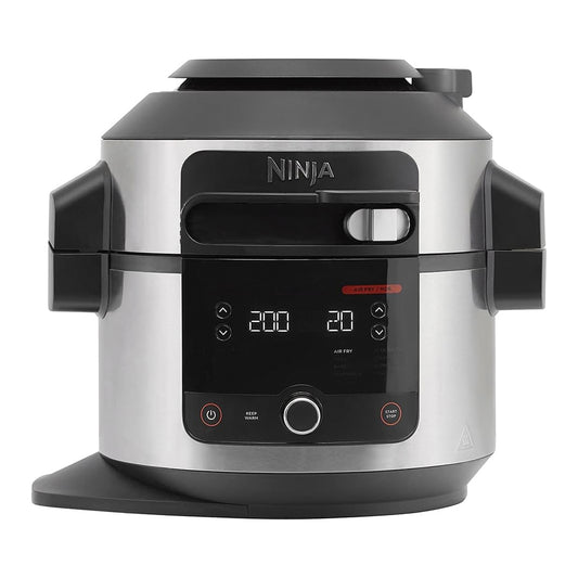 Ninja Foodi 11-in-1 SmartLid Multi-Cooker, 6L, Electric Pressure Cooker & Air Fryer (OL550UK)