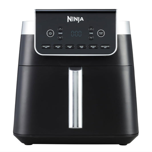 Ninja Air Fryer MAX PRO, 6.2L, Large Square Single Drawer (AF180ME)