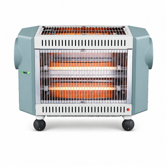 TEKMAZ Electric Heater – (2400W, Black)
