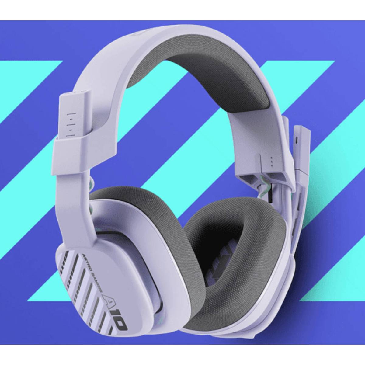 Astro A10 Gen 2 Wired Gaming Headset – 32mm Drivers, Flip‑to‑Mute Mic, Inline Volume Control, Rugged Build, Lightweight Comfort, Lilac