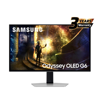 Samsung Odyssey OLED G6 (DG612) 27" Flat Monitor 2K (2560 x 1440) 240Hz