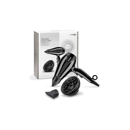 Babyliss Compact Pro Hair Dryer, 2400 Watt, Black (6715DE)