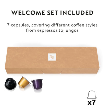 Nespresso Essenza Mini coffee machine by Nespresso, Grey
