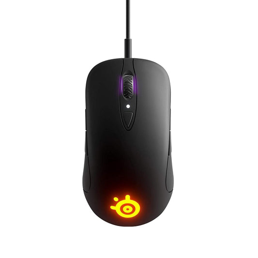SteelSeries Sensei Ten RGB TrueMove Pro Optical Sensor Wired Gaming Mouse,18000 DPI , Ambidextrous, 8 Programmable Buttons
