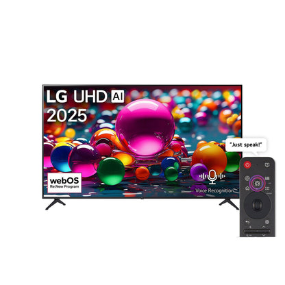 50 Inch LG UHD AI UA85 4K Smart TV AI Magic remote HDR10 (50UA85006LA.AMNE)