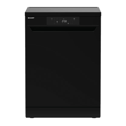 SHARP Dishwasher 14Sets * Programs 3Spray Arms Black (QW-V814A-BK3)