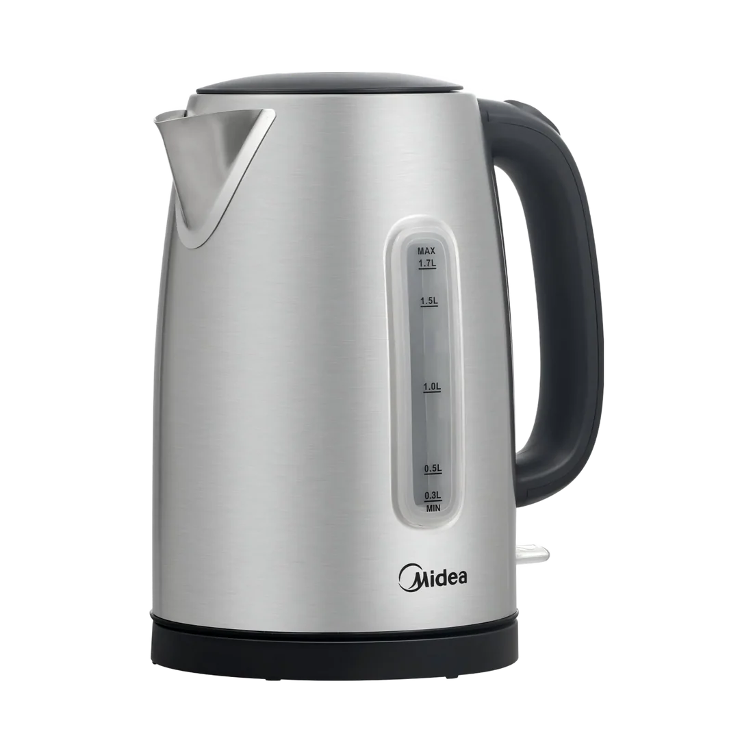 Midea 1.7L Kettle Stainless Steel with Big Water Window - (MK-17S40A2)