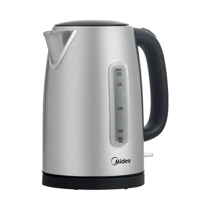 Midea 1.7L Kettle Stainless Steel with Big Water Window - (MK-17S40A2)
