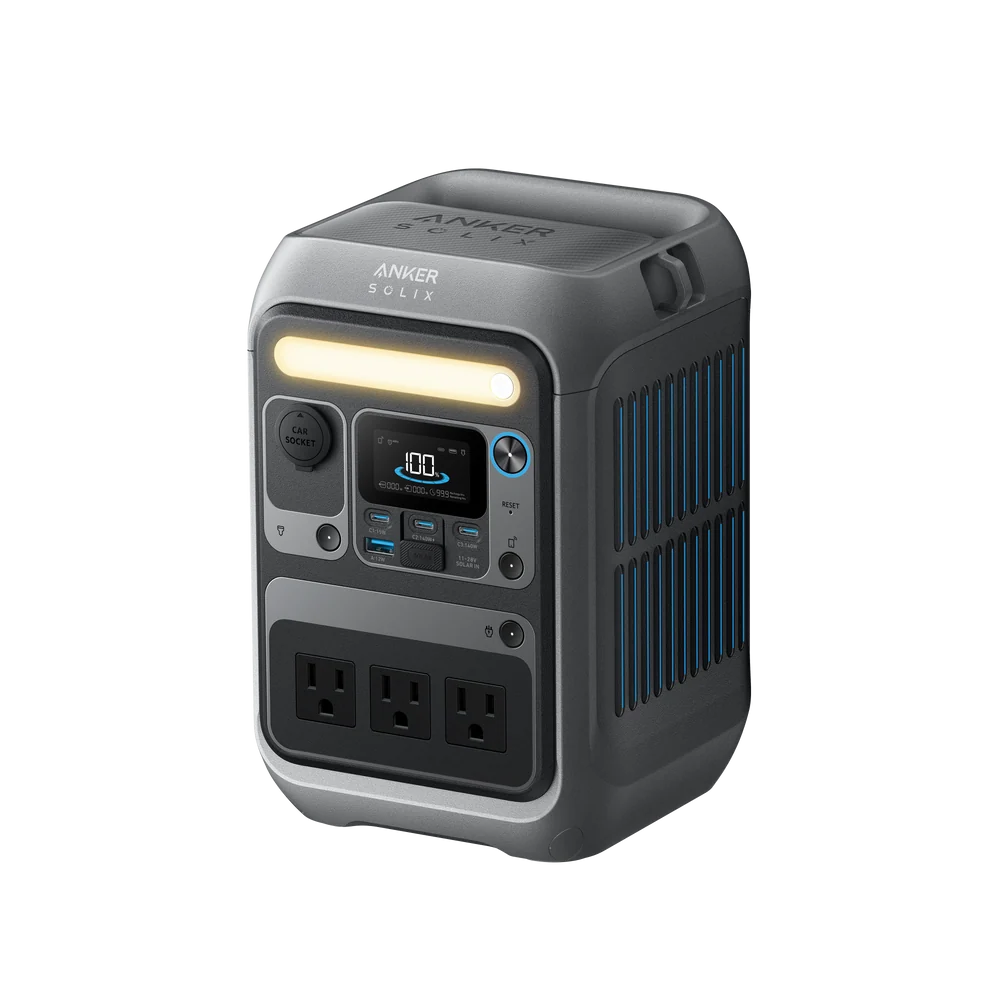 Anker A1755211 SOLIX C800X 768Wh 1200W Power Station Black