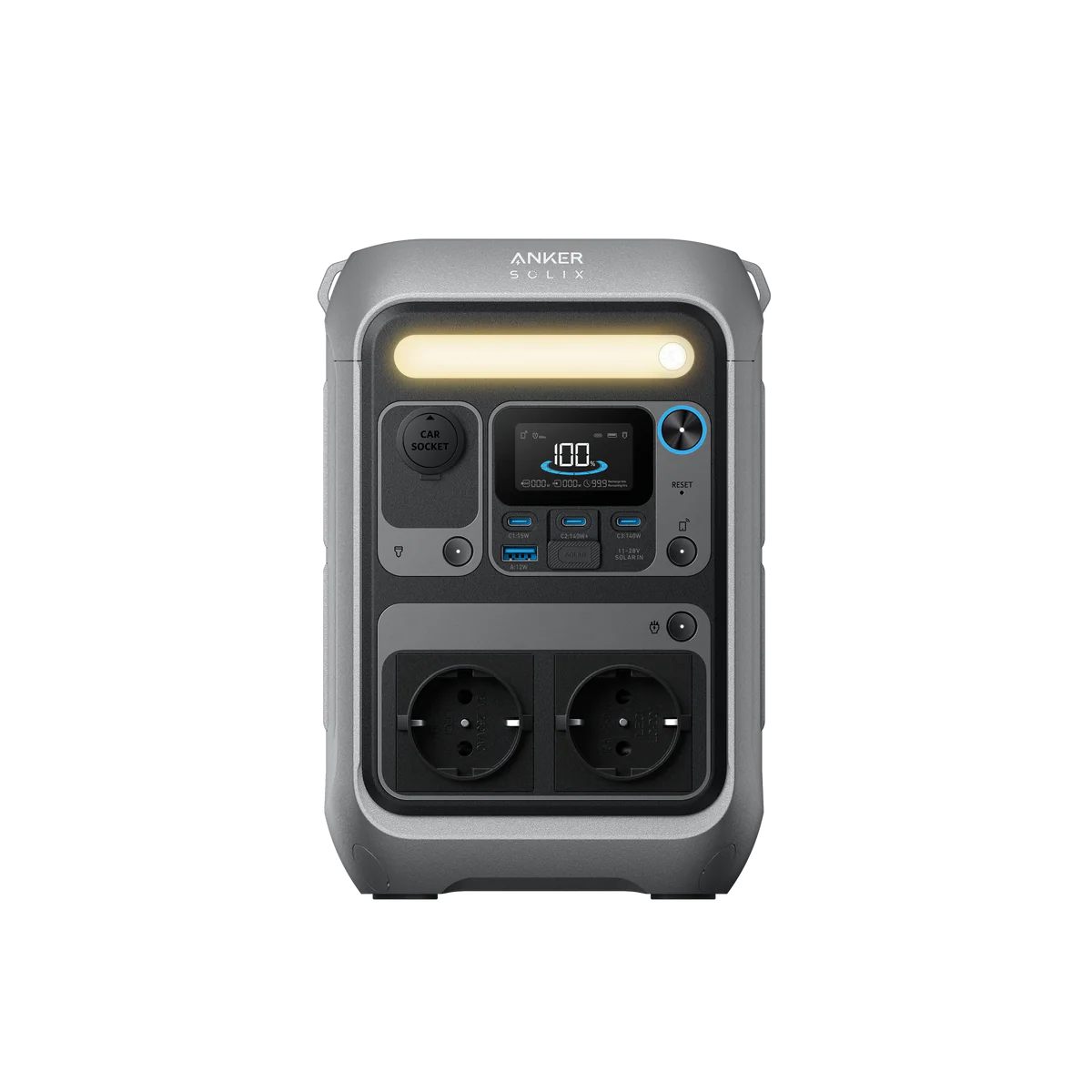Anker SOLIX C300 300W Portable Power Station with 7 Ports
