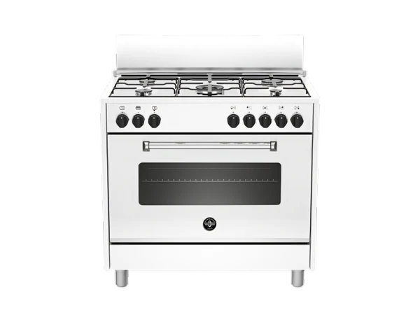 La Germania 90Cm Gas Oven – 5 burners – Stainless Steel – (AMS95C31DX)