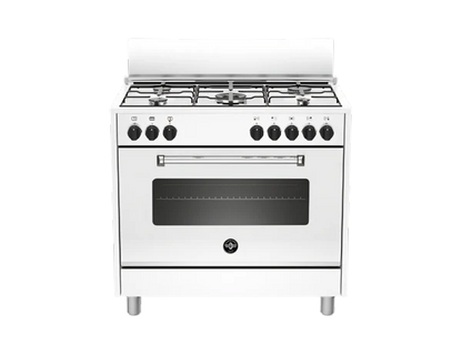 La Germania 90Cm Gas Oven – 5 burners – Stainless Steel – (AMS95C31DX)